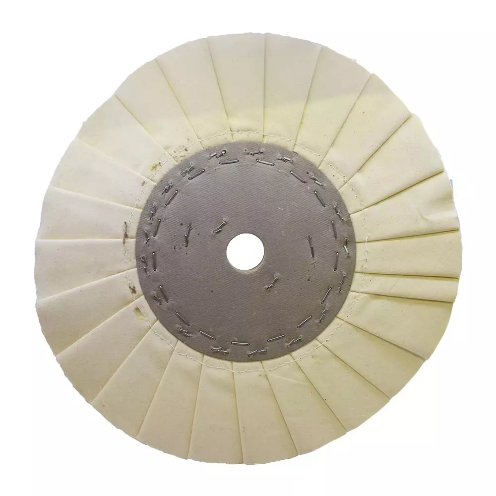 Roda Plissada Branca 250mm  